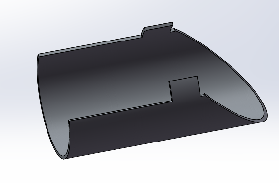 如图,solidworks2014相贯线实体如何转换成钣金件
