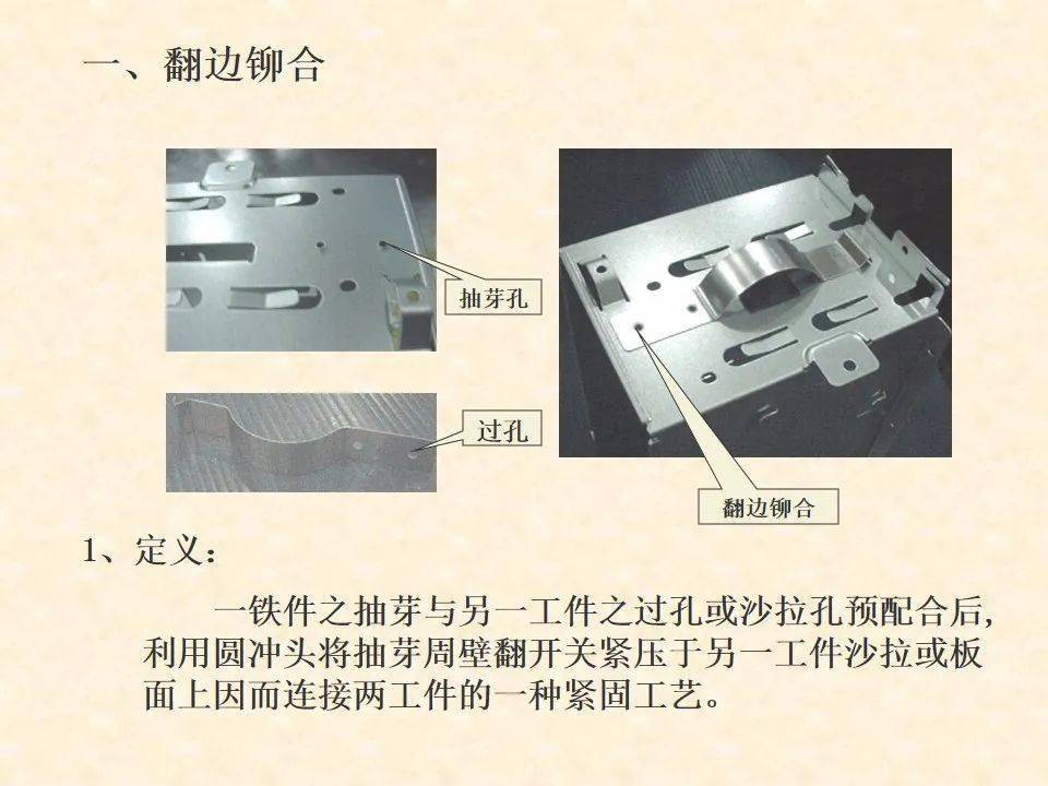 钣金件常用的连接方式了解一下