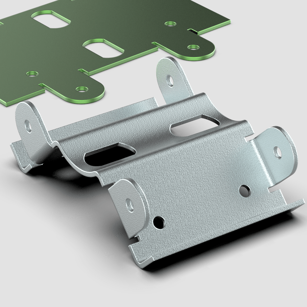 用solidworks画一个简单的钣金件,要用到自定义释.